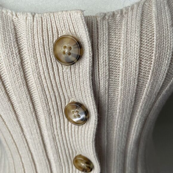 Forever 21 Button Up Short Sleeved Sweater - Picture 3 of 7